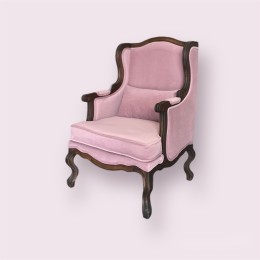 Каминное кресло Сезарина массив бука, цвет кофе 30-71 kr/sez