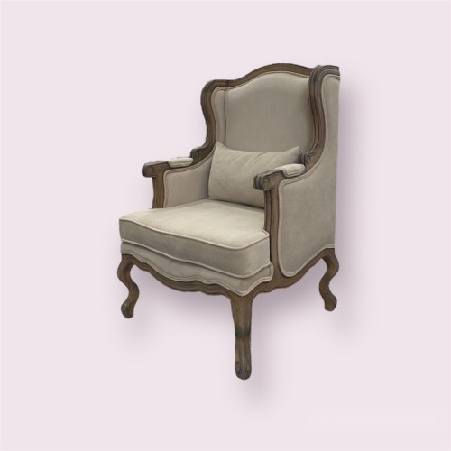 Интерьерное каминное кресло Сезарина