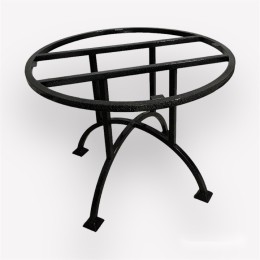 Круглое металлическое подстолье для столов op90-09