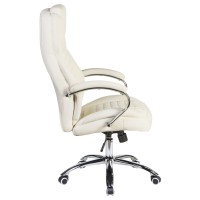 Офисное кресло для руководителей ALBA SCREED, кремовый