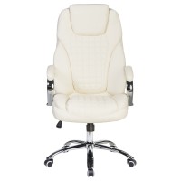 Офисное кресло для руководителей ALBA SCREED, кремовый