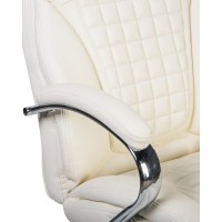 Офисное кресло для руководителей ALBA SCREED, кремовый