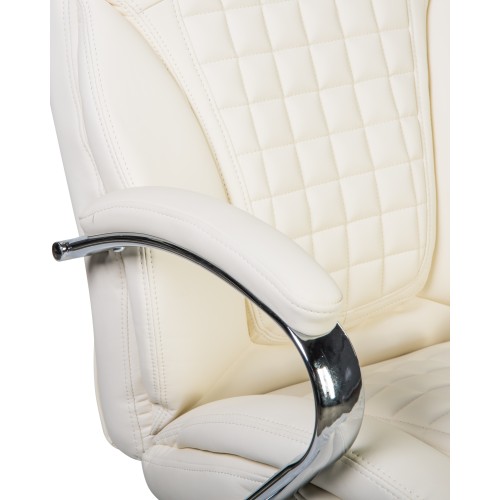 Офисное кресло для руководителей ALBA SCREED, кремовый