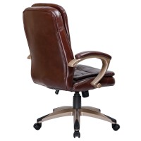 Офисное кресло для руководителей ALBA OCTAVE, коричневый