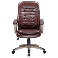 Офисное кресло для руководителей ALBA OCTAVE, коричневый