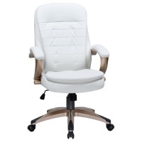 Офисное кресло для руководителей ALBA OCTAVE, белый
