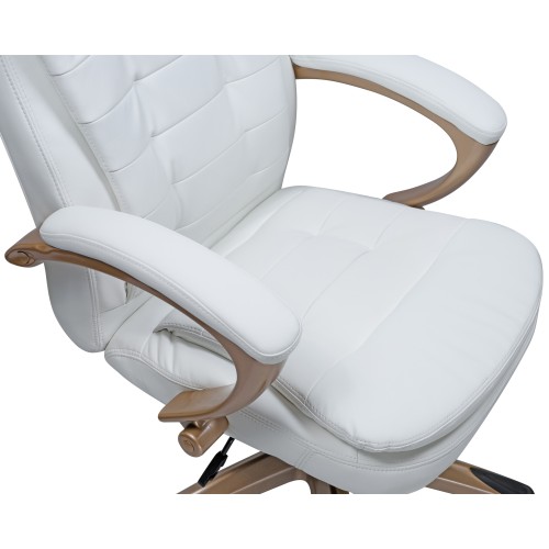 Офисное кресло для руководителей ALBA OCTAVE, белый