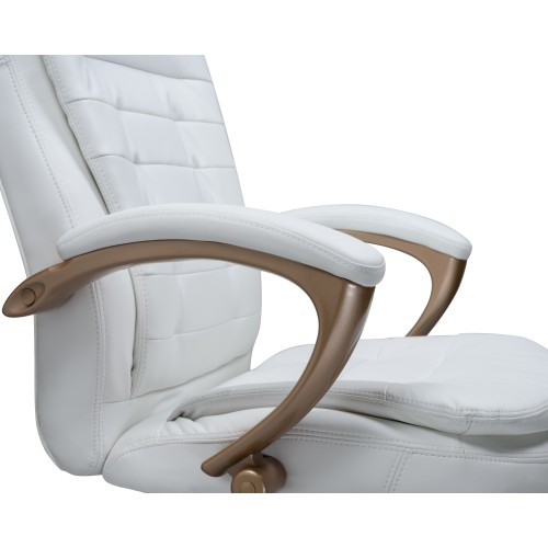 Офисное кресло для руководителей ALBA OCTAVE, белый