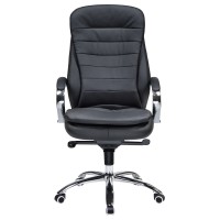 Офисное кресло для руководителей ALBA SOLAR, чёрный