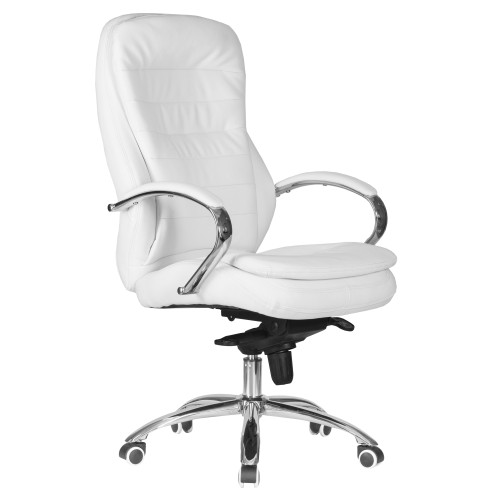 Офисное кресло для руководителей ALBA SOLAR, белый