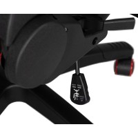 Игровое кресло ALBA ANT, чёрно-красная экокожа