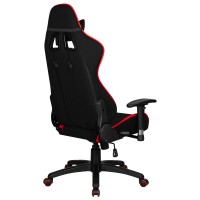 Игровое кресло ALBA ANT-C, чёрно-красная ткань