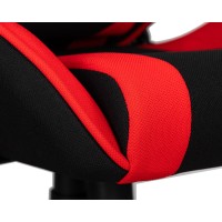 Игровое кресло ALBA ANT-C, чёрно-красная ткань