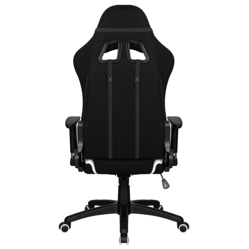 Игровое кресло ALBA ANT-C, чёрно-белая ткань