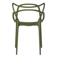 Стул обеденный ALBA TRIOBACKS, зеленый хаки (G-17)