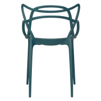 Стул обеденный ALBA TRIOBACKS, морской волны (G-05)