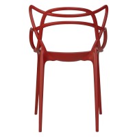 Стул обеденный ALBA TRIOBACKS, кирпичный (R-05)