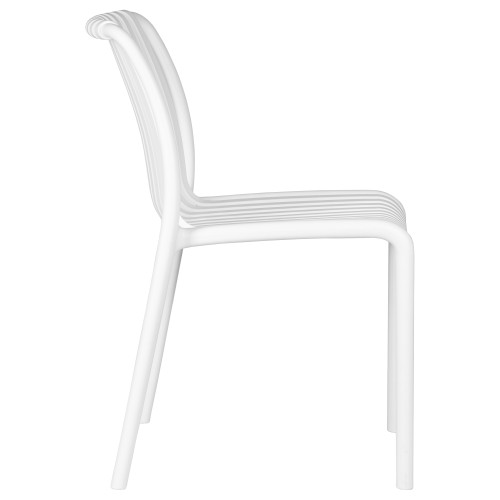 Стул обеденный ALBA STRAP, белый