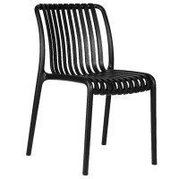 Стул обеденный ALBA STRAP, чёрный