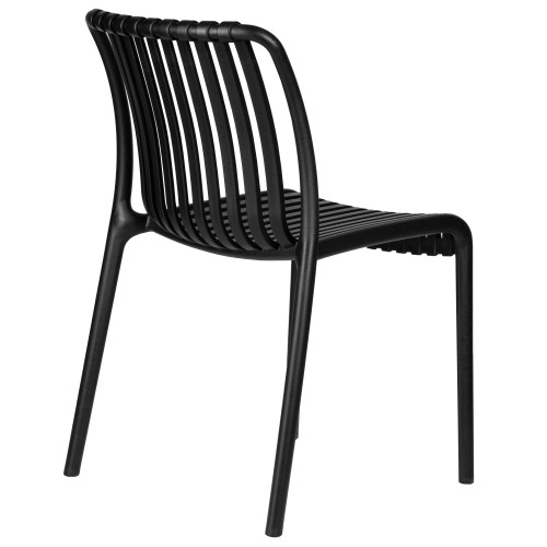 Стул обеденный ALBA STRAP, чёрный