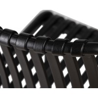 Стул обеденный ALBA STRAP, чёрный