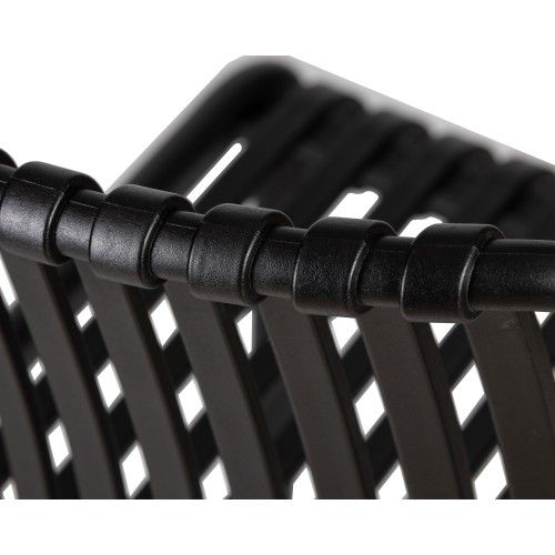 Стул обеденный ALBA STRAP, чёрный