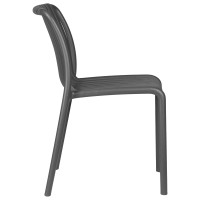 Стул обеденный ALBA STRAP, тёмно-серый