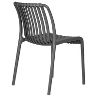 Стул обеденный ALBA STRAP, тёмно-серый