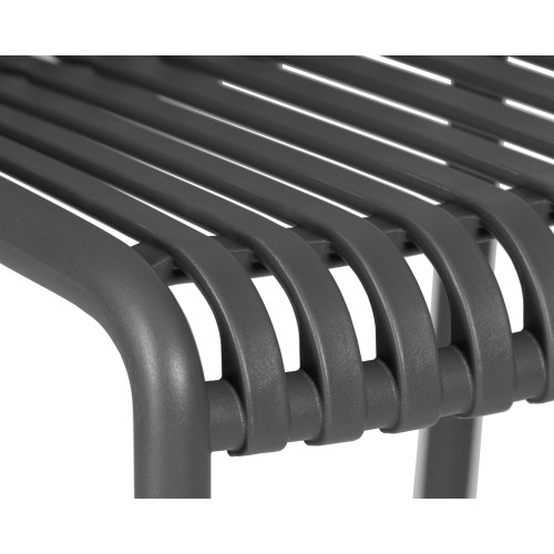 Стул обеденный ALBA STRAP, тёмно-серый