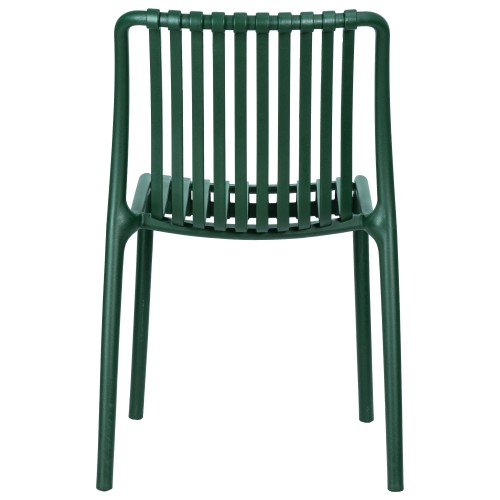 Стул обеденный ALBA STRAP, тёмно-зеленый