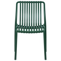 Стул обеденный ALBA STRAP, тёмно-зеленый