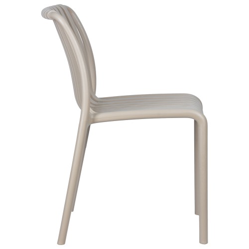 Стул обеденный ALBA STRAP, бежевый