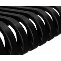 Стул обеденный ALBA STRAP ARM, чёрный (B-03)