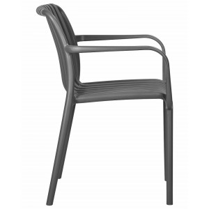 Стул обеденный ALBA STRAP ARM пластиковый s3-03