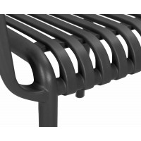 Стул обеденный ALBA STRAP ARM, тёмно-серый (GR-04)