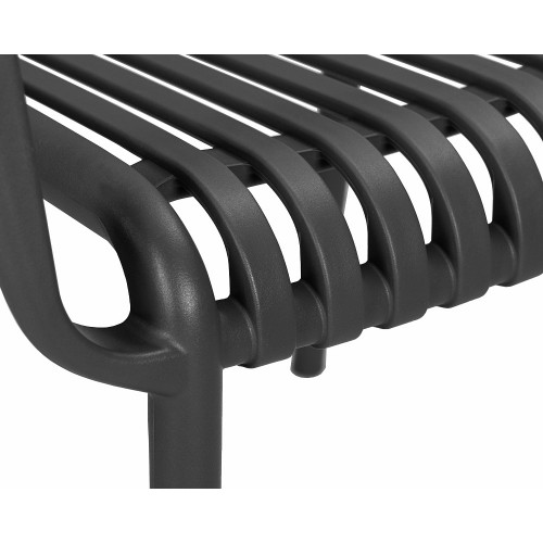 Стул обеденный ALBA STRAP ARM, тёмно-серый (GR-04)