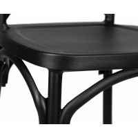 Стул обеденный ALBA LAZZARO, цвет чёрный (B-03)