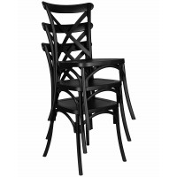 Стул обеденный ALBA LAZZARO, цвет чёрный (B-03)