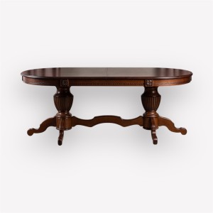 Обеденный стол Авангард овальный 200(+50)100 см a10-21