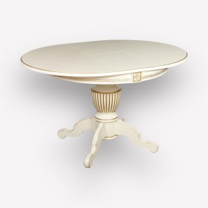 Обеденный стол Авангард круглый 100(+30)100 см a10-26