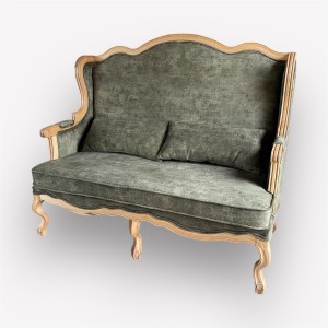 Интерьерный двухместный диван Сезарина массив бука s50-02