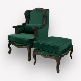 Каминное кресло Сезарина массив бука s30-17