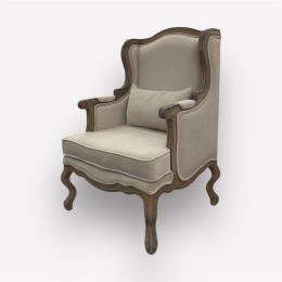 Каминное кресло Сезарина массив бука s30-05