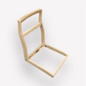 Кресло Винтаж 60-х массив бука, шлифованный каркас casa90-05