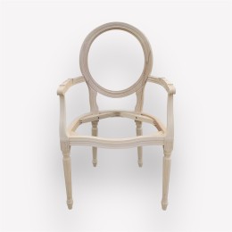 Полукресло Эдем массив бука, шлифованный каркас me90-02