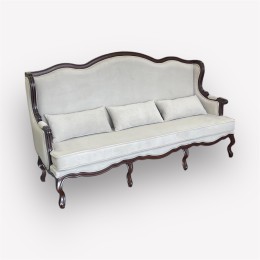 Интерьерный трехместный диван Сезарина массив бука s50-03