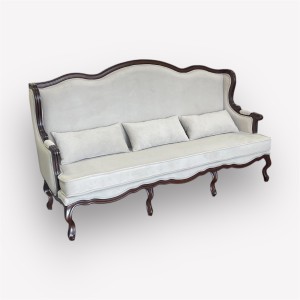 Интерьерный трехместный диван Сезарина массив бука s50-03