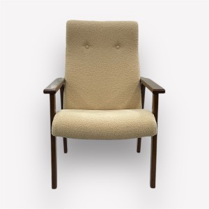 Интерьерное дизайнерское кресло Винтаж массив бука vin30-07