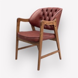 Кресло Престиж массив ясень, шлифованный каркас casa90-08