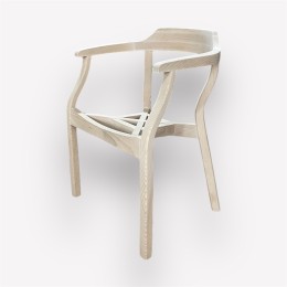 Кресло Паганини массив бука, шлифованный каркас casa90-07